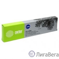 CACTUS LQ800 Картридж матричный (CS-LQ800) для Epson LQ-300/5xx/800/850; ERC-19; LX-300/300+/400; LX/FX-8xx, ресурс 3 000 000 зн, black