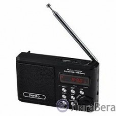 Perfeo мини-аудио Sound Ranger, FM MP3 USB microSD In/Out ридер, BL-5C 1000mAh, черный (PF-SV922BK) [PF_3184]