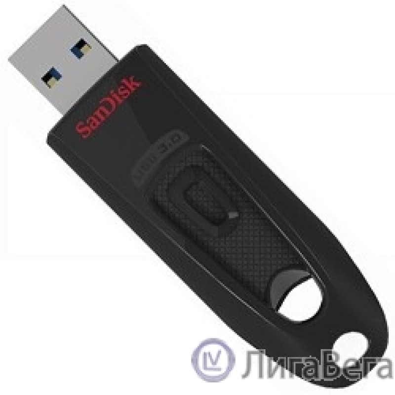 SanDisk USB Drive 16Gb CZ48 Ultra SDCZ48-016G-U46 {USB3.0, Black}  