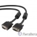 Gembird /Cablexpert CC-PPVGA-15m-B, Кабель VGA Premium ,15M/15M, 15м, тройн. экран,феррит. кольца,пакет  ,черные