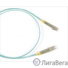 Hyperline FC-D2-503-LC/­PR-LC/­PR-H-5M-LSZH-AQ Патч-корд волоконно-оптический (шнур) MM 50/­125(OM3), LC-LC, duplex, 10G/­40G, LSZH, 5 м