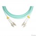 Hyperline FC-D2-503-LC/­PR-LC/­PR-H-5M-LSZH-AQ Патч-корд волоконно-оптический (шнур) MM 50/­125(OM3), LC-LC, duplex, 10G/­40G, LSZH, 5 м