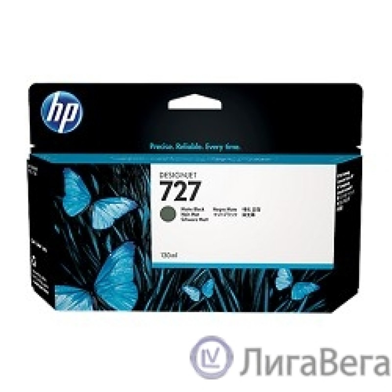 HP B3P22A Картридж №727, Matte Black {Designjet T920/T1500, Matte black (130ml)}