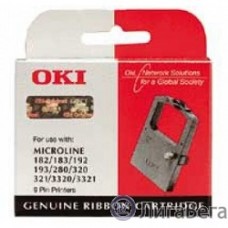 OKI 01108002/09002303  Картридж с красящей лентой {Microline 280/320/321/3320/3321/3310/3311}