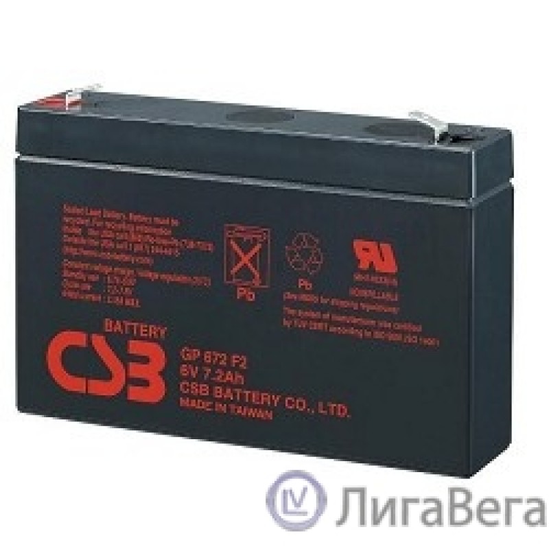 CSB Батарея GP672 (6V/7,2(7)Ah) CSB Батарея GP672 (6V/7,2(7)Ah)