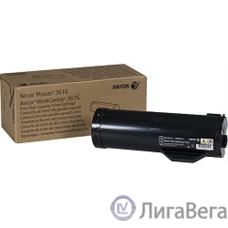 XEROX 106R02732 Тонер-картридж XEROX Phaser 3610/WC 3615, 25,3 К XEROX 106R02732 Тонер-картридж XEROX Phaser 3610/WC 3615, 25,3 К