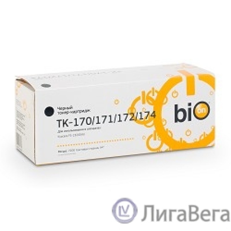 Bion BCR-TK-170/171/172/174  Картридж для Kyocera FS-1320D/1370DN (7200  стр.), Черный, с чипом