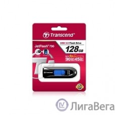 Transcend USB Drive 128Gb JetFlash 790 TS128GJF790K {USB 3.0}