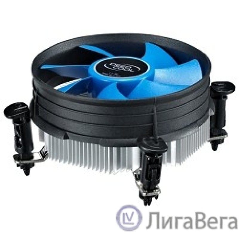 Cooler Deepcool THETA 9 PWM {Soc-1150/1155/1156, 4pin, 18-45dB, Al, 95W, 269g,  low-profile}