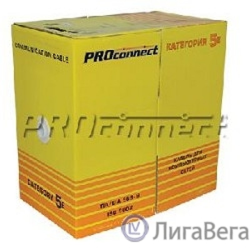 Proconnect (01-0052) Кабель UTP CAT5e  4 пары (305м) 0.48 мм Proconnect (01-0052) Кабель UTP CAT5e  4 пары (305м) 0.48 мм