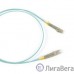 Hyperline FC-503-LC-LC-10G-2M (FC-D2-503-LC/PR-LC/PR-H-2M-LSZH-AQ) Патч-корд волоконно-оптический (шнур) MM 50/­125(OM3), LC-LC, duplex, LSZH, 2 м