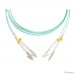 Hyperline FC-503-LC-LC-10G-2M (FC-D2-503-LC/PR-LC/PR-H-2M-LSZH-AQ) Патч-корд волоконно-оптический (шнур) MM 50/­125(OM3), LC-LC, duplex, LSZH, 2 м