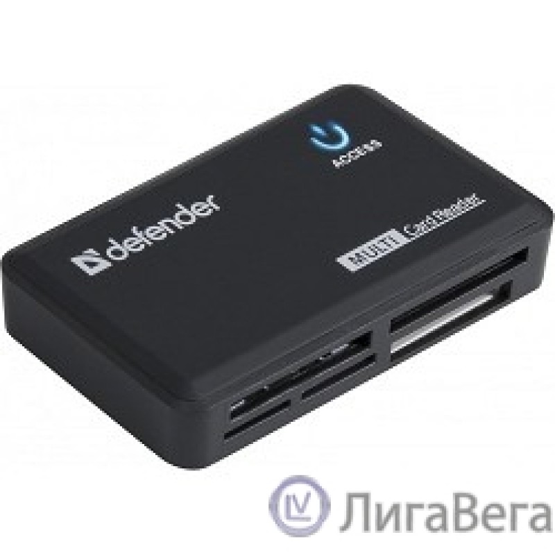 Устройство чтения/записи карт памяти Defendr OPTIMUS USB 2.0 (83501)