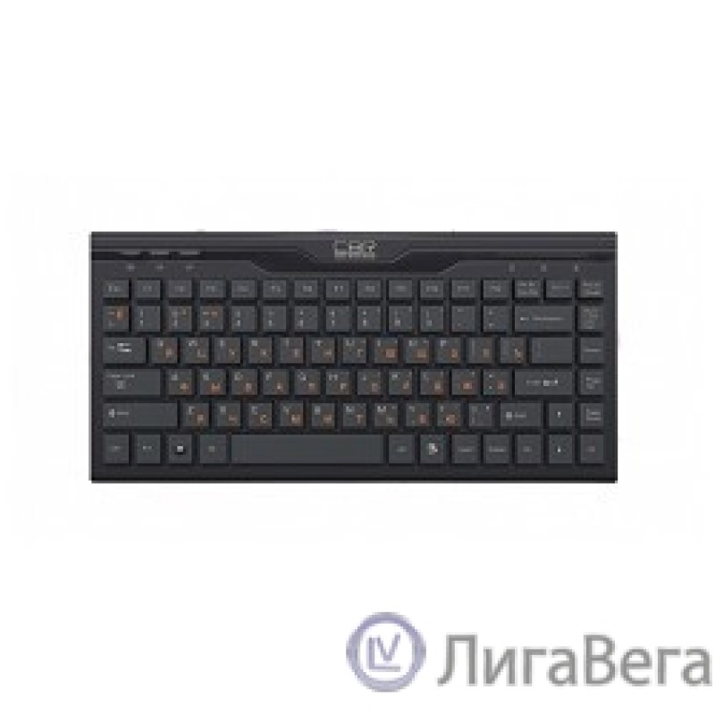 CBR KB 175 Black USB, Клавиатура проводная 1,25 м, мини 
