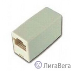 Gembird Соединитель TA350/1 {Модуль RJ-45F/RJ-45F проходной, кат. 5e (VTE7713, TA350/1)}
