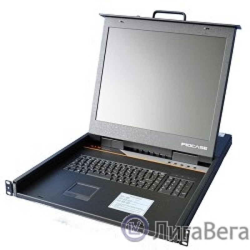 ProCase E1916 Консоль однорельсовая , КВМ 16 порт, LCD 19'', single rail console KVM 16 port, LCD D-Sub, USB, разрешение 1280*1024, 16 кабелей ProCase E1916 Консоль однорельсовая , КВМ 16 порт, LCD 19'', single rail console KVM 16 port, LCD D-Sub, USB, разрешение 1280*1024, 16 кабелей