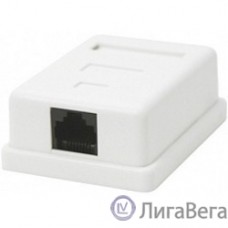 Gembird NA212  Розетка  RJ-45 кат.5e внешняя 1 порт, 110&Krone