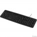 Клавиатура Oklick 180M черный  {Клавиатура, USB}[943626] 