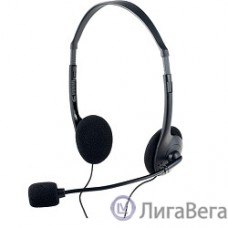 Perfeo стерео гарнитура накладная CHAT черная PF-CHAT-BLK|PF-FLD-BLK