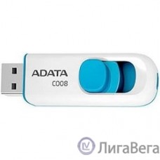 A-DATA Flash Drive 16Gb С008 AC008-16G-RWE {USB2.0, белый}