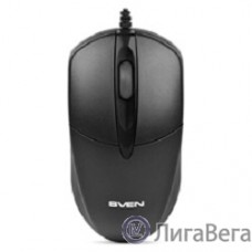 Мышь Sven RX-112 USB чёрная (2+1кл. 1000DPI, кор)