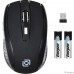 Oklick 455MW черный оптическая (1600dpi) беспроводная USB (6but) [945818]