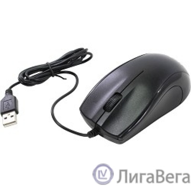 Oklick 185M черный оптическая (1000dpi) USB [945606]