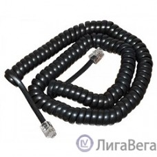 Rexant (18-2023) Шнур для телефонной трубки, витой RJ-10 (4P-4C), 2м, черный