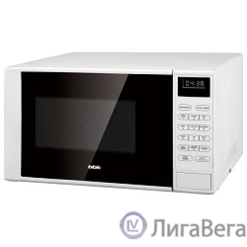 BBK 20MWG-735S/W (W) Микроволновая печь, 20 л, 700 Вт, белый  