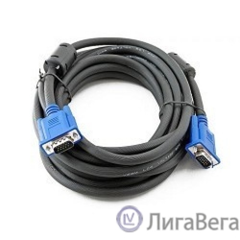 TV-COM Кабель соединительный (QCG341AD) SVGA (15m/15m) 1,8m 2 фильтра [6937510843794 / 6937510900015]