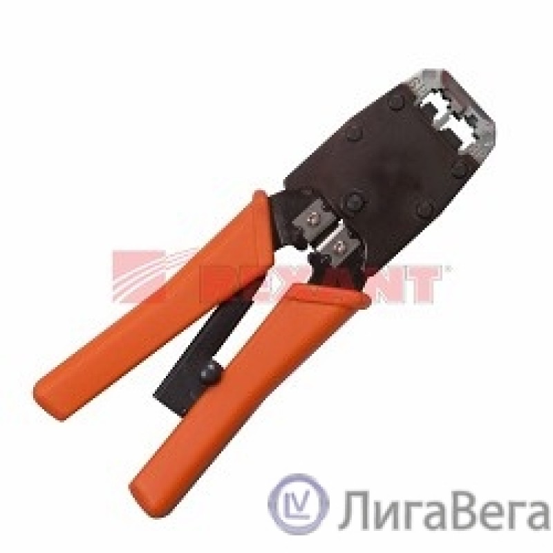 Rexant (12-3434-1)  Кримпер для обжима  8P8C / 6P4C  (HT-500R)  (TL-500R)