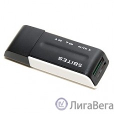 5bites Устройство ч/з карт памяти RE2-102BK USB2.0 Card reader / ALL-IN-ONE / USB PLUG / BLACK