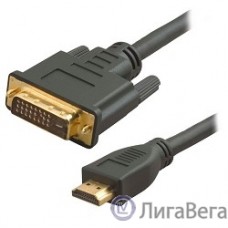 5bites APC-073-020 Кабель  HDMI M /  DVI M (24+1) double link, зол.разъемы, ферр.кольца, 2м.