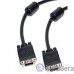 5bites APC-133-100 Кабель  VGA сигнальный HD15M/HD15M, ферр.кольца, 10м.