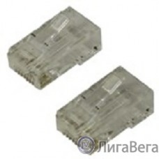 5bites US100A/US010A Коннектор  RJ-45 8p8c 6кат., зол.напыление (1шт)