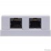 5bites LY-SB11 Розетка внешняя RJ-45 STP 5e кат., 2порт. 5bites LY-SB11 Розетка внешняя RJ-45 STP 5e кат., 2порт.