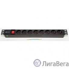 5bites PDU819A-07 Блок розеток  8S / AL / SWITCH / 1U / 19″