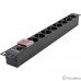 5bites PDU819A-07 Блок розеток  8S / AL / SWITCH / 1U / 19″ 5bites PDU819A-07 Блок розеток  8S / AL / SWITCH / 1U / 19″