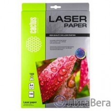 Cactus CS-LPA4160100 Бумага A4/160г/м2/100л. глянцевое для лазерной печати
