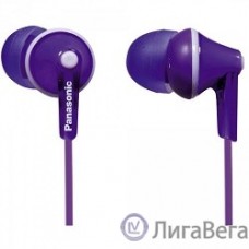 Panasonic RP-HJE 125 E-V вкладыши канальные, фиолетовые