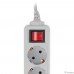 PC PET Сетевой фильтр AP01006-5-GR 5м (5 розеток, EURO, EURO/RUS), серый {619891} PC PET Сетевой фильтр AP01006-5-GR 5м (5 розеток, EURO, EURO/RUS), серый {619891}