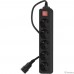 PC PET Сетевой фильтр AP01006-E-B 1.8м (5 розеток, входн.вилка IEC 320,выход.роз.EURO/RUS), черный {619892} PC PET Сетевой фильтр AP01006-E-B 1.8м (5 розеток, входн.вилка IEC 320,выход.роз.EURO/RUS), черный {619892}