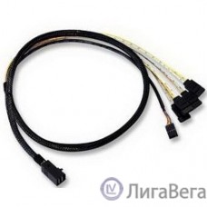 LSI (LSI00410) Logic Кабель Кабель MINI SAS HD internal cable SFF8643 to x4 SATA 0,6м 