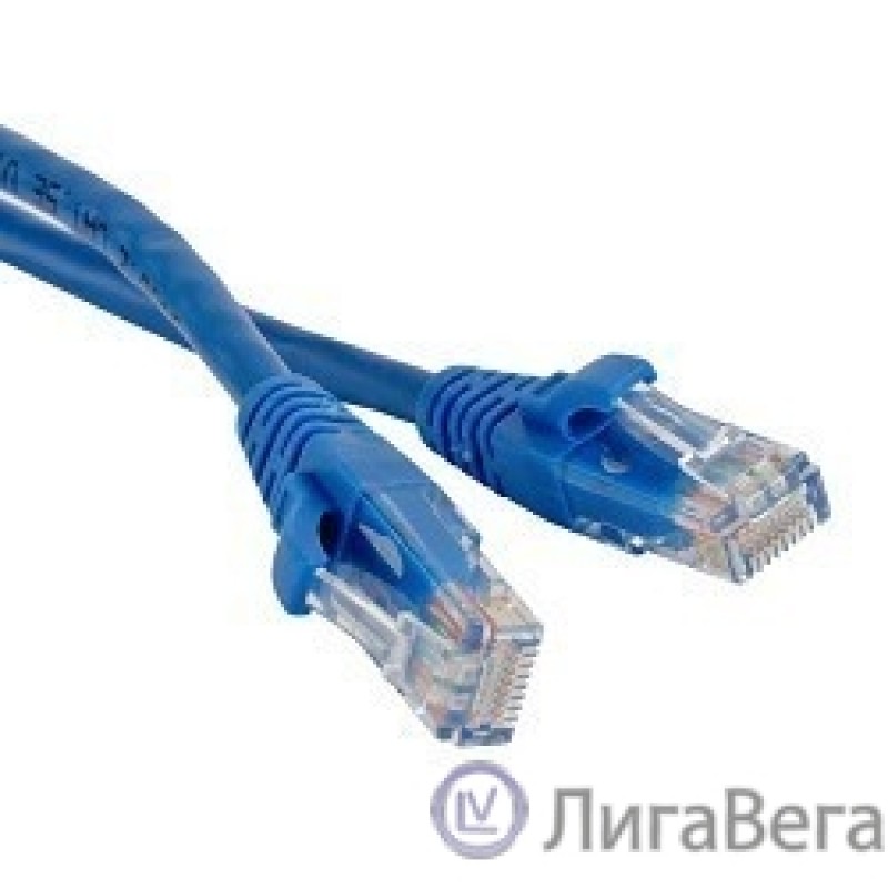 Hyperline PC-LPM-UTP-RJ45-RJ45-C6-0.5M-LSZH-BL Патч-корд U/UTP, Cat.6, LSZH, 0.5 м, синий