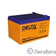 Delta DTM 1212  (12 А\ч, 12В) свинцово- кислотный аккумулятор  