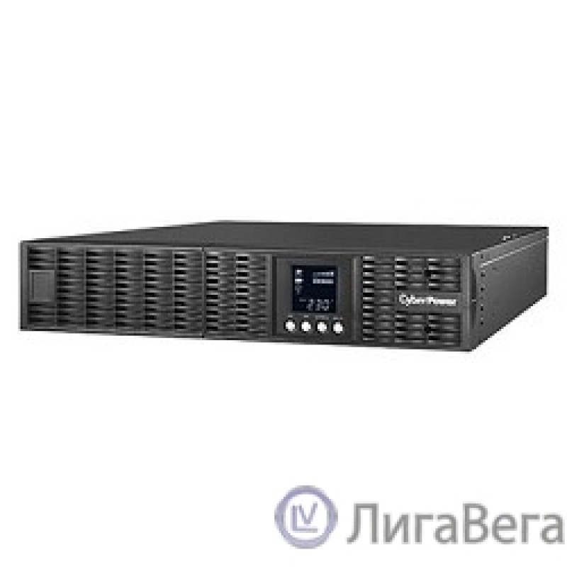 CyberPower OLS3000ERT2U ИБП {Online,  3000VA/2700W USB/RS-232/EPO/SNMPslot/RJ11/45/ВБМ (8 IEC С13, 1 IEC C19), 12В/9 Ач х 6}