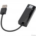 5bites UA2-45-02BK Кабель-адаптер USB2.0 -> RJ45 10/100 Мбит/с, 10см 5bites UA2-45-02BK Кабель-адаптер USB2.0 -> RJ45 10/100 Мбит/с, 10см