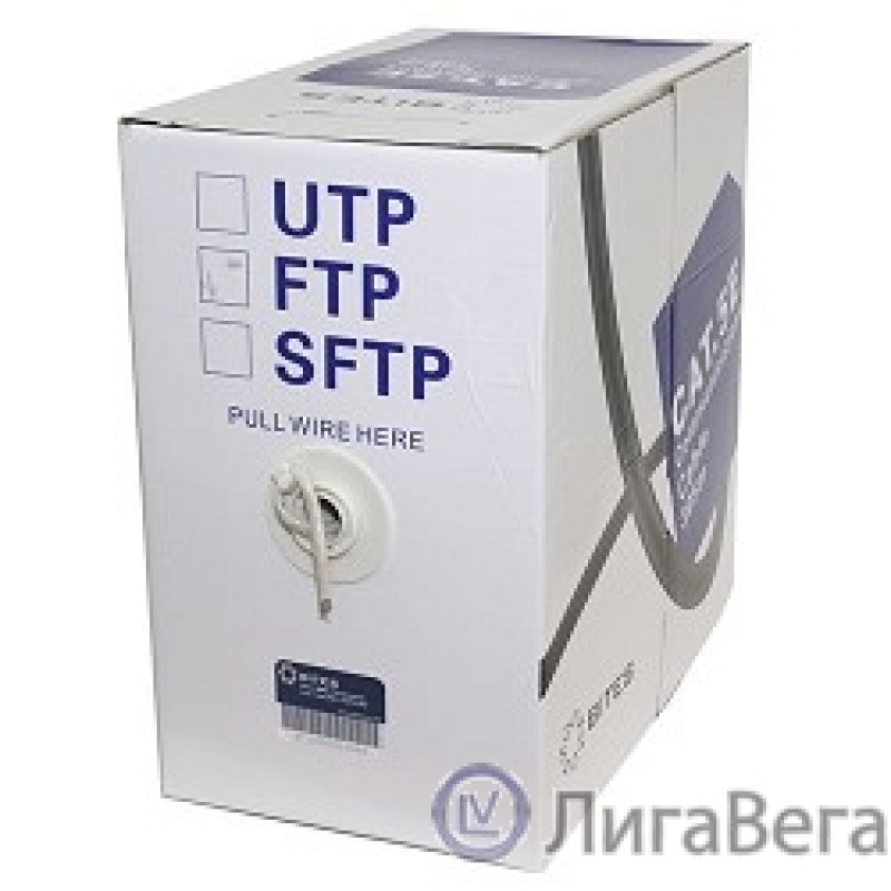 5bites Кабель FT5725-305A витая пара FTP / STRANDED / 5E / 24AWG / CCA / PVC / 305M