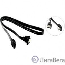 5bites SATA3-7PL50A(BK) Кабель  Serial ATA V3.0, 6Гбит/с, защелка, 0.50м