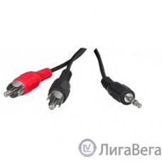 Rexant (17-4202) Шнур  3.5мм  стерео штекер - 2 RCA  1.5М  